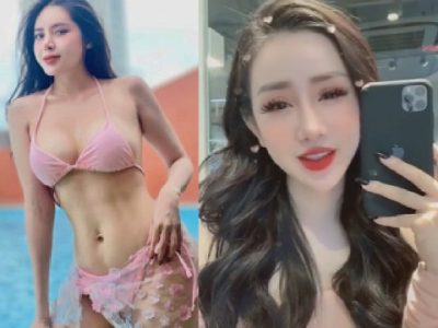 Phan Quế Chi dáng ngon trong bộ bikini địt nhau sung mãn